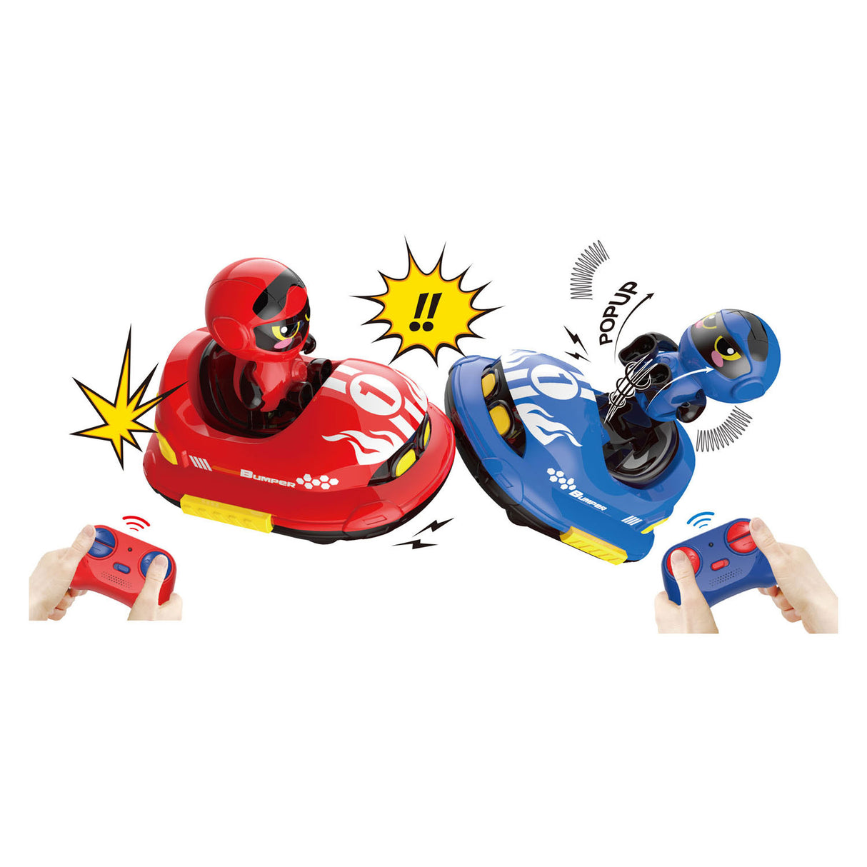 RC Gear2play Controliable Battle Bumper Botten Cars