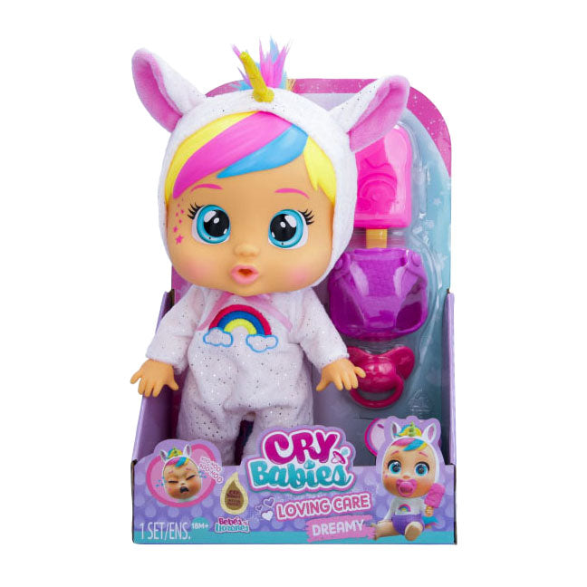 Spectron Cry Babies Babypuppe liebevolle Pflege Fantasie verträumt