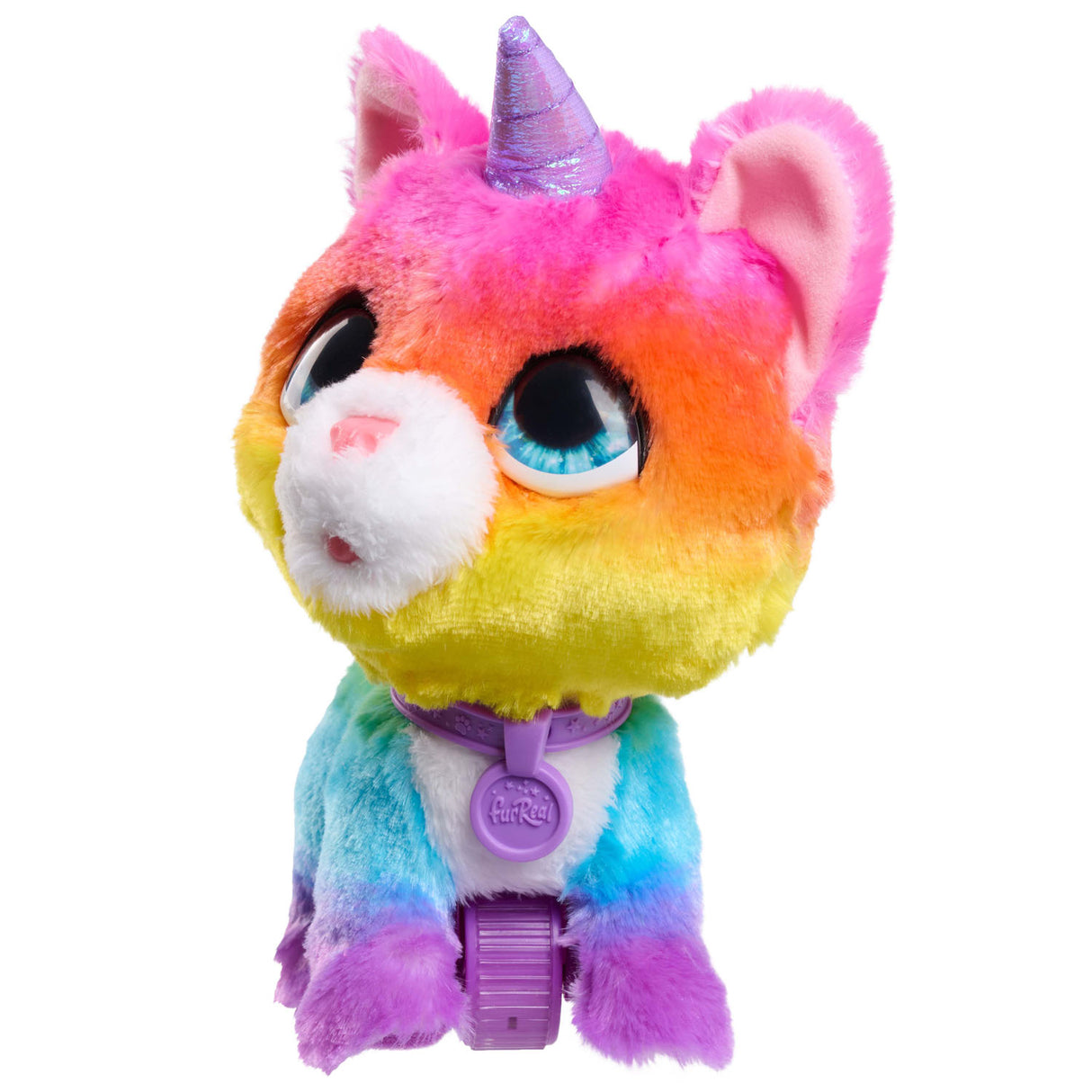 Spectron Furreal Walk-a-Lots Unicorn Cat Interactive Animal