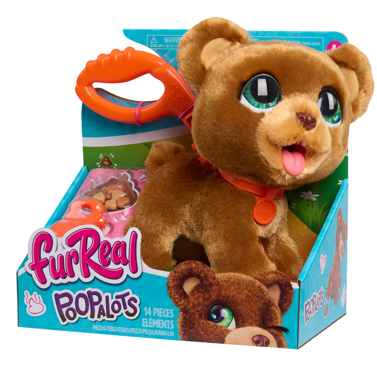 Spectron Furreal Poop-a-Lots Bär interaktives Tier