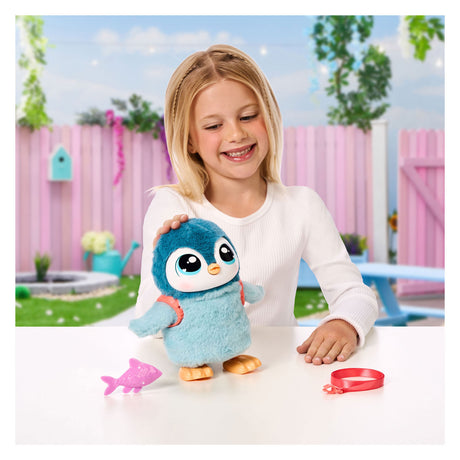Kleine lebende Haustiere, interaktives Pinguin-Tier