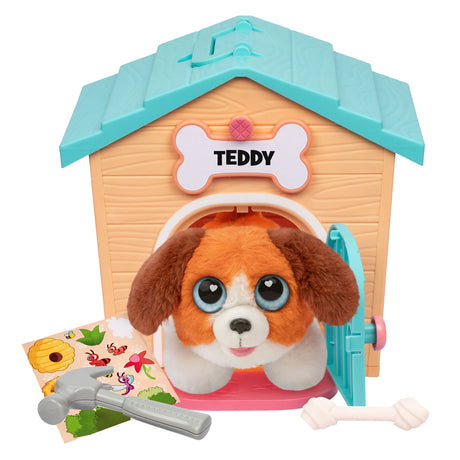 Little Live Pets Überraschungshündchen Kuscheltier im Hundehütte