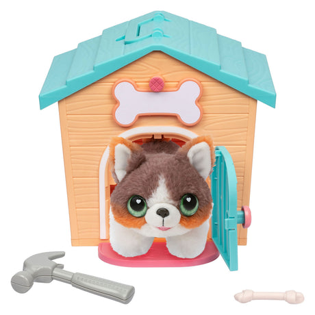 Little Live Pets Überraschungshündchen Kuscheltier im Hundehütte