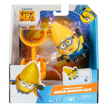 Moose Toys Despicable Me 4 – Launch Crash Mega Minion Gus – Actionfigur