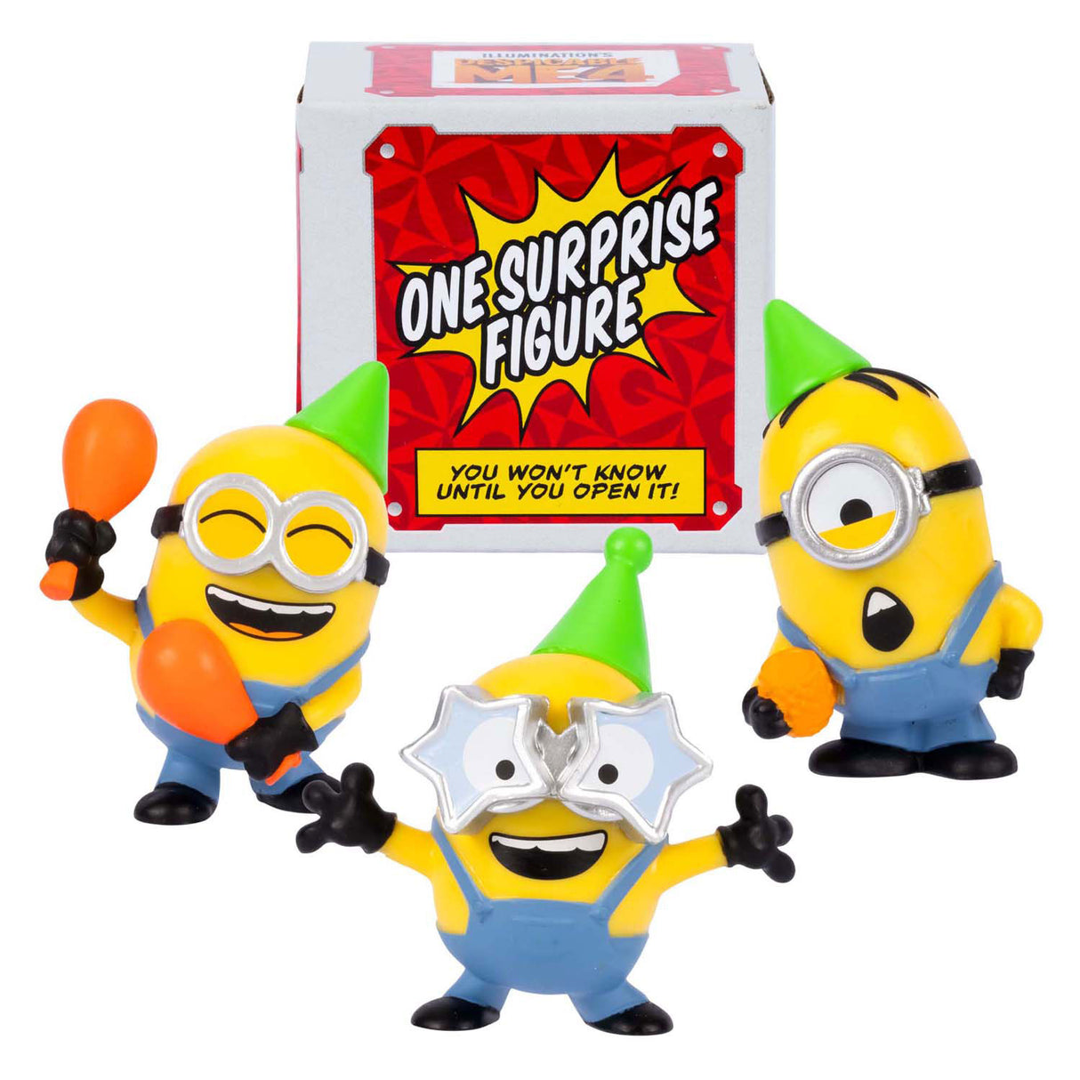 Moose toys despicable me 4 - avl squad speelfiguren 4-pack