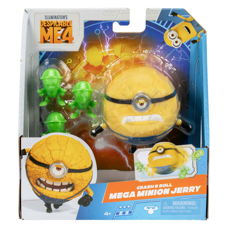 Moose Toys „Ich – Einfach unverbesserlich 4“ – Crash-Rolle Mega Minion Jerry – Actionfigur