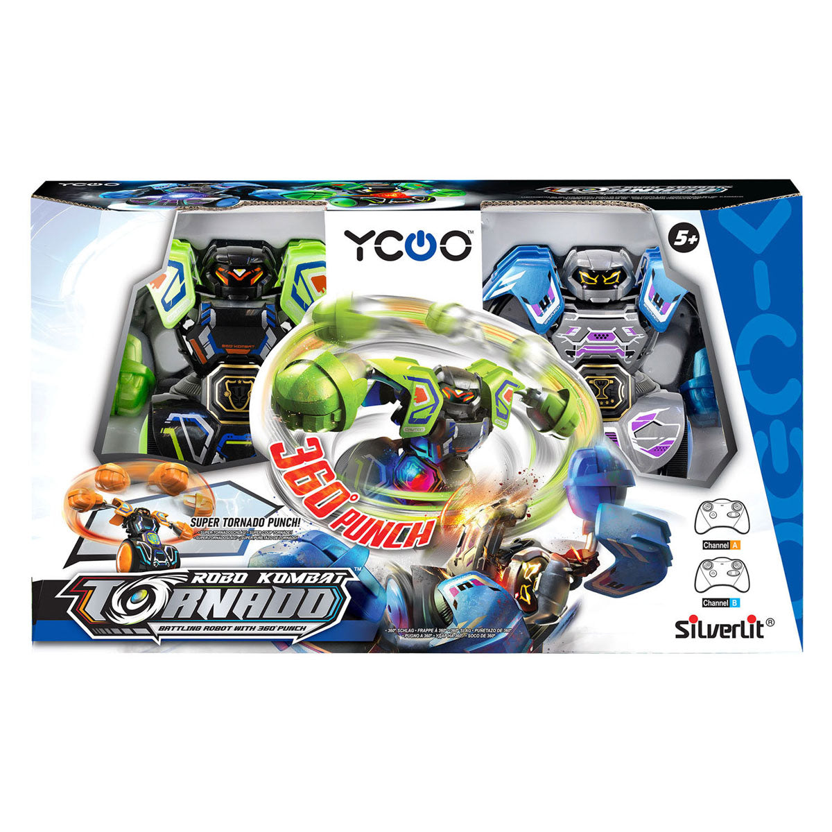 Silverlit Robo Kombat Tornado Battle Pack styrbare roboter