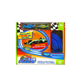 Rapid Wheels Rennbahn – 4 Meter – blau – flexibles Design