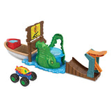 Heiße Räder Größe Sumpf Chomp Playset