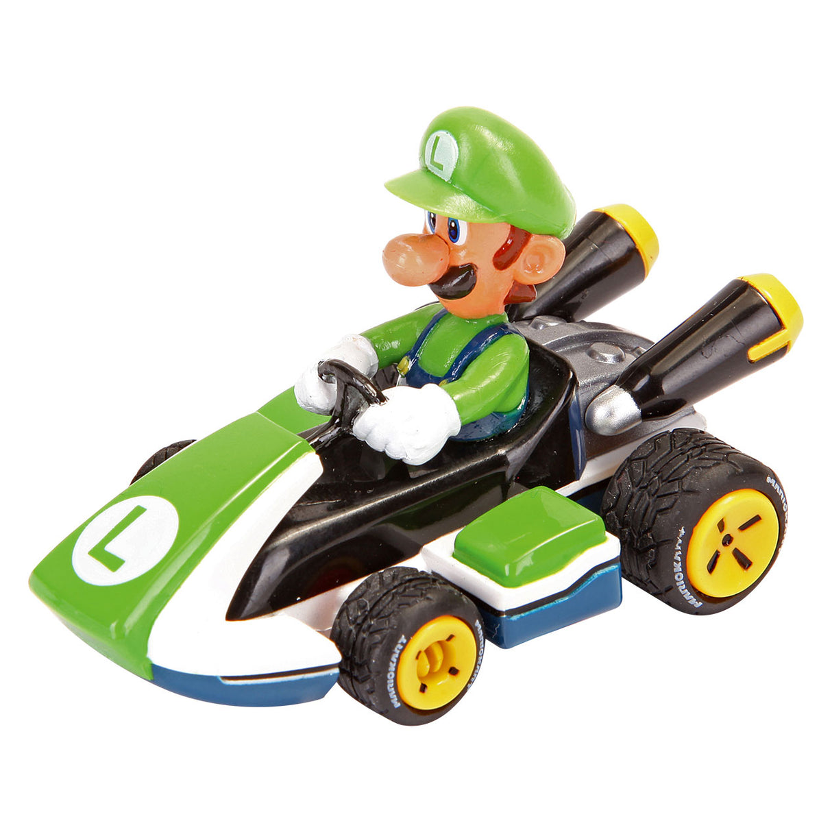 Trekk tilbake Super Mario Kart - Luigi