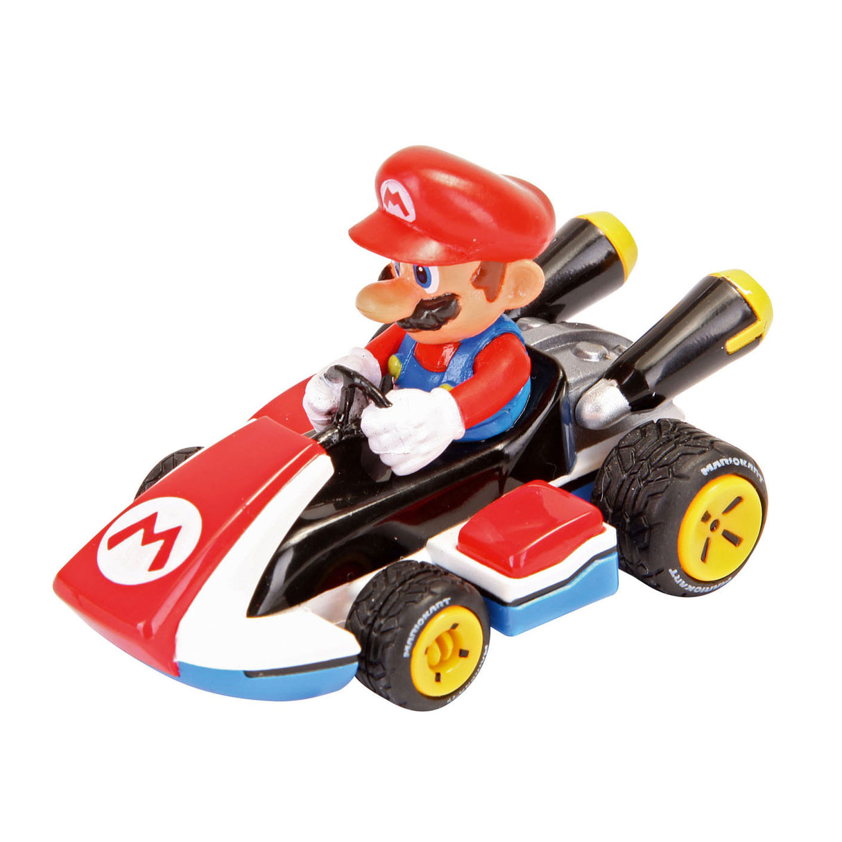 Super Mario Trekk tilbake racerbiler, 3dlg.