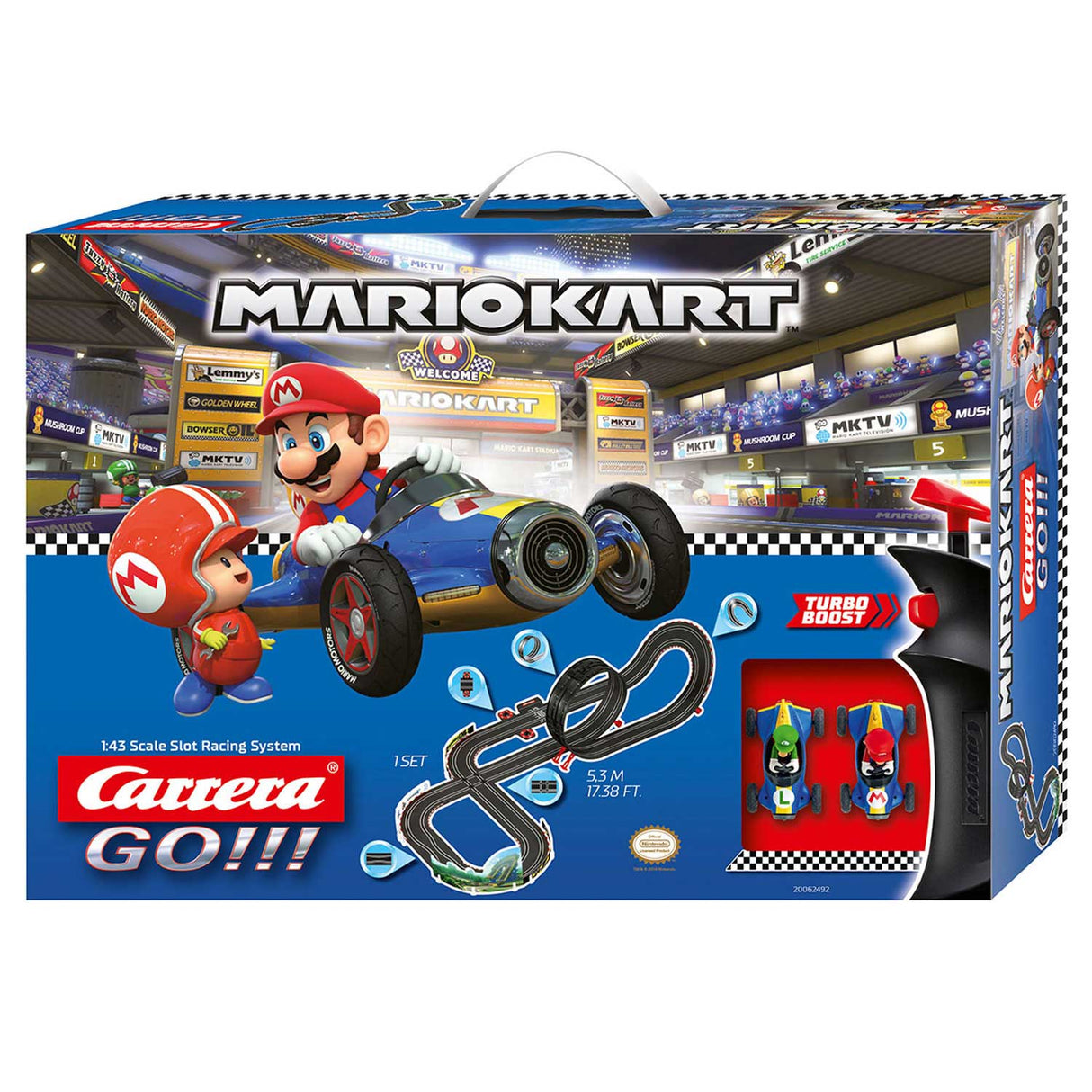 Carrera GO !!! Traccia della gara Mario Kart 8