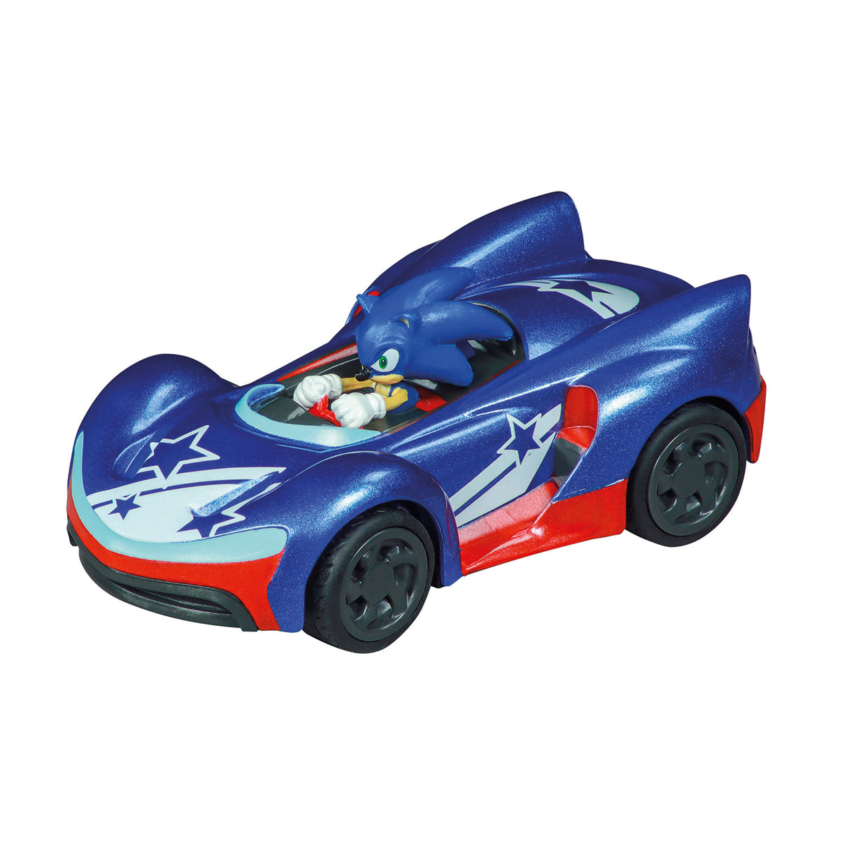 Carrera Rückzugsauto Team Sonic Racing – Blau