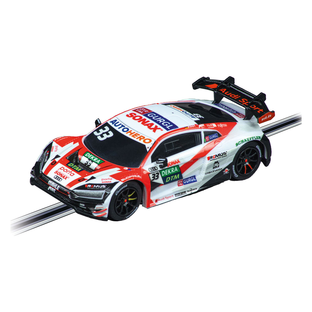 Carrera los!!! Rennwagen - Audi R8 DTM Rene Rast, Nr. 33