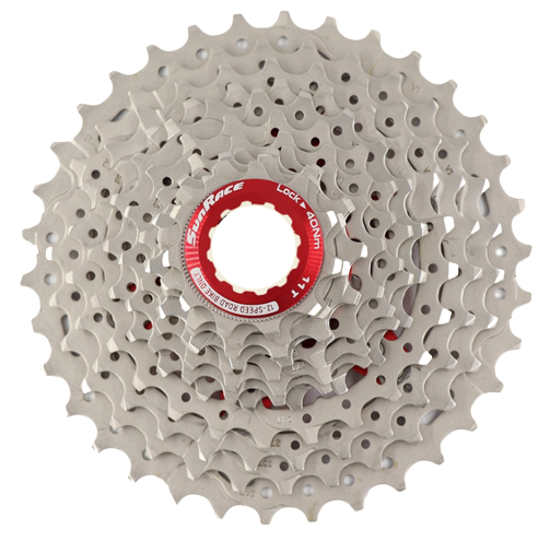 Sunrace CSRZZ800 Cassette 12 Velocidad 11-30T Plata metálica en caja