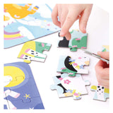 Bananenpanda - Puzzle-Ponys für unterwegs - 16-tlg.