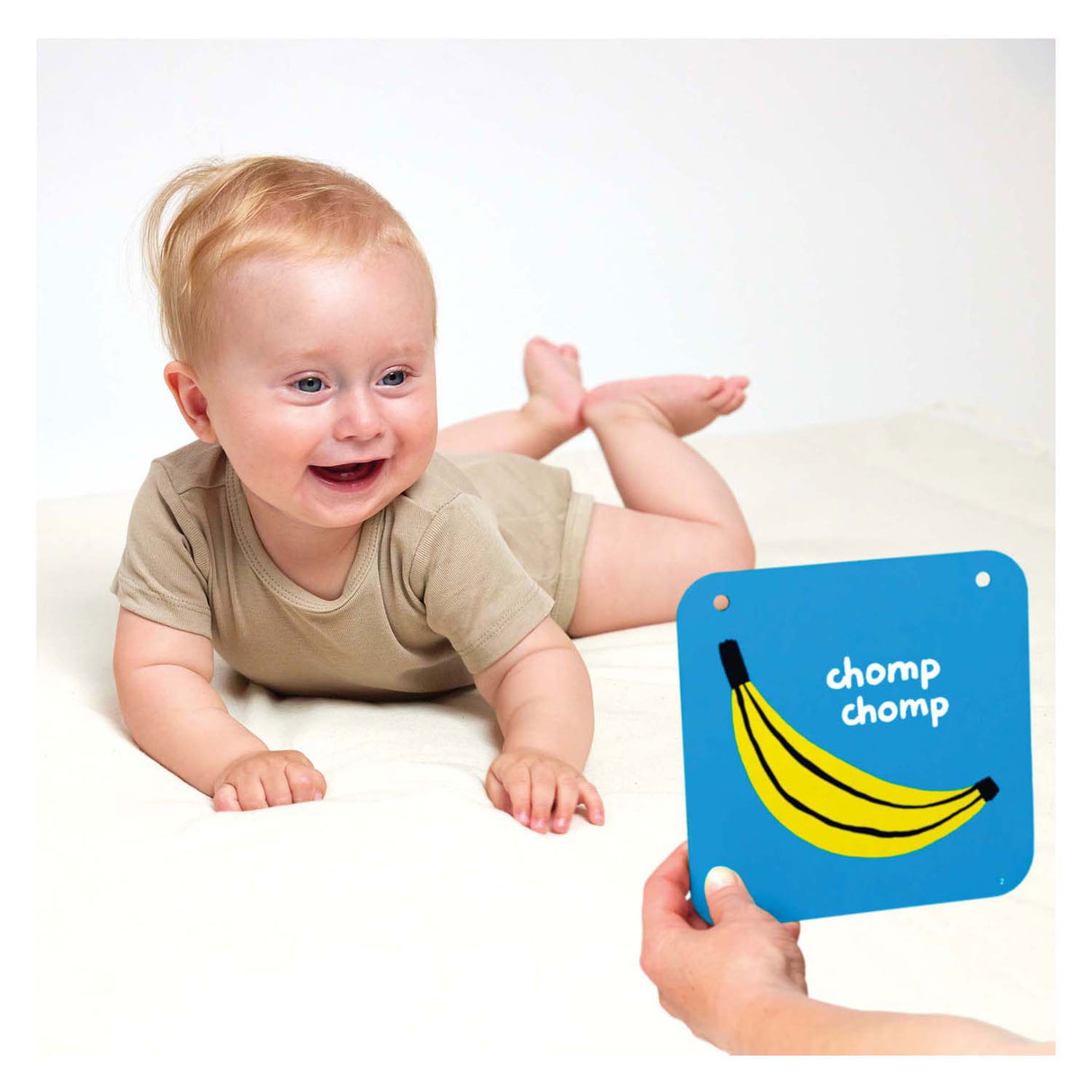 Bananenpanda – kontrastreiche Babykarten 6 Monate+ 9 Monate+ – 24 Stück.