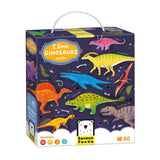 Bananenpanda - Ich liebe Dinosaurier-Puzzle - 60 Teile.