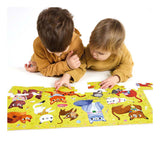 Bananenpanda - Ich liebe Katzen-Puzzle - 60 Teile.