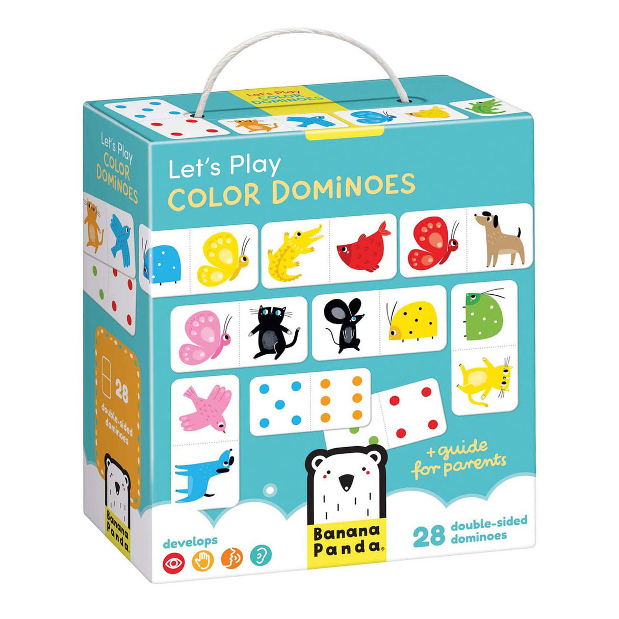 Bananenpanda – lass uns Farbdomino spielen