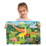 Bananenpanda - Such- und Schaupuzzle Dinosaurier - 60 Teile.