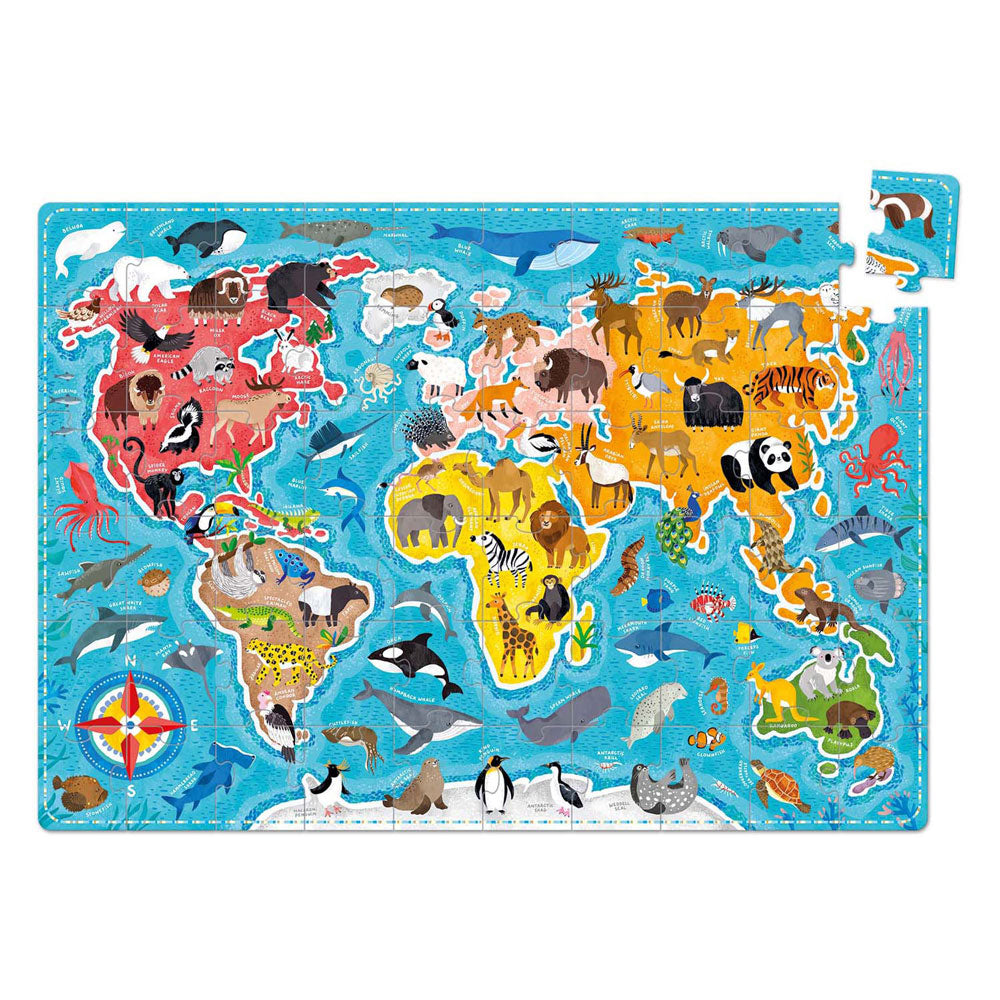 Bananenpanda - puzzlove Tiere auf der ganzen Welt - 60 Stk.