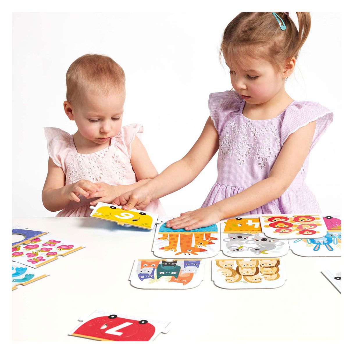 Bananenpanda – Puzzle mit passender Zahlenreihe – 30 Teile.