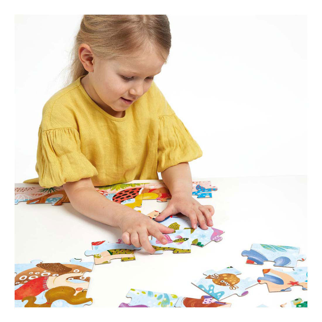 Bananenpanda – magisches Jumbo-Puzzle Meerjungfrauen – 60 Teile.