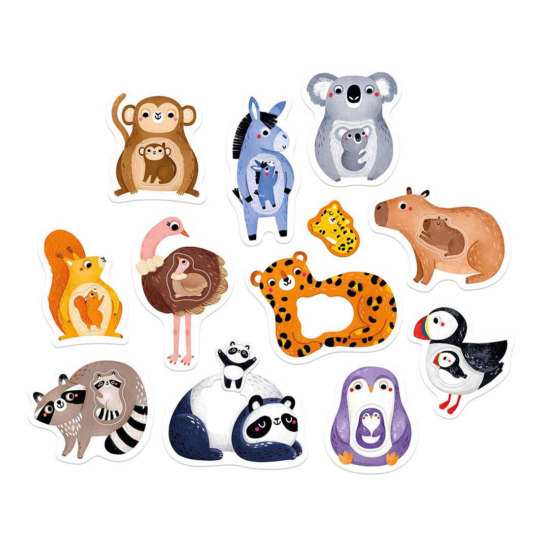 Bananenpanda – erstes Jumbo-Puzzle „Mama, ich“.