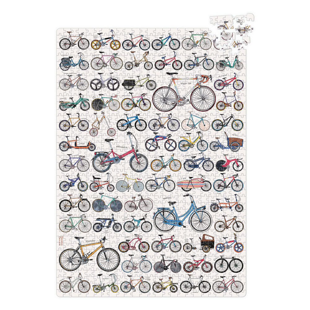 Banana panda - puzzlove fietsen puzzel - 1000st.