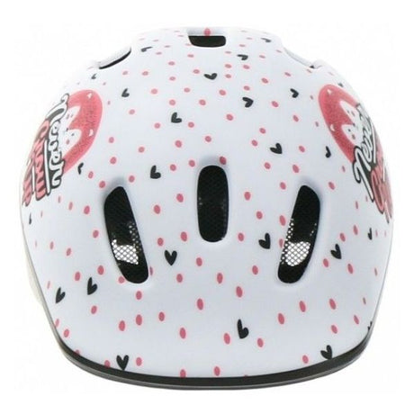 Polisport Kinderhelm Hoggy. Größe: xxs (44 48 cm), Farbe: Weiß rosa Matt