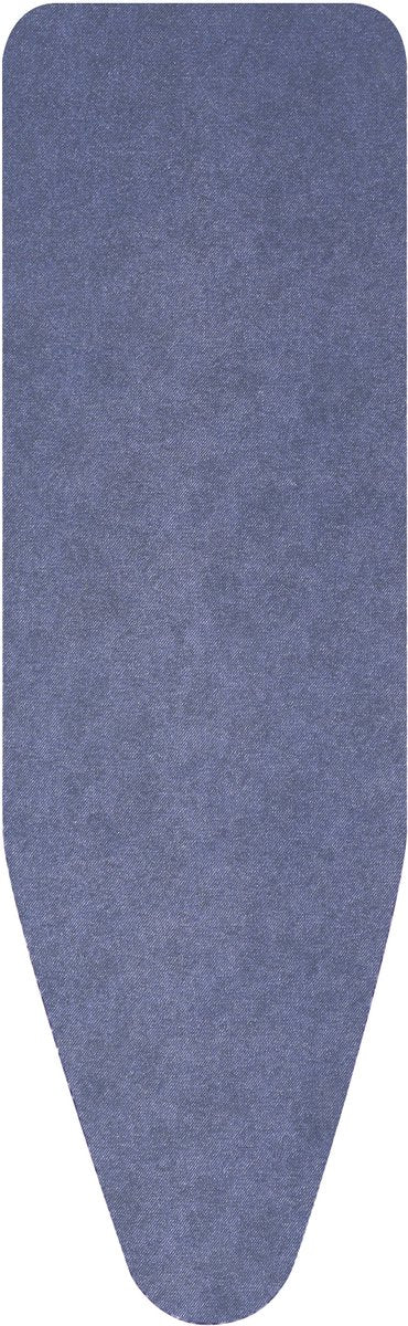Brabantia Bügelbrettbezug B – 124 x 38 cm – Komplettset – Jeansblau