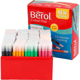 Berol colourfine, Strichstärke 0,3-0,7 mm, verschiedene Farben, 288 Stück 1 Box