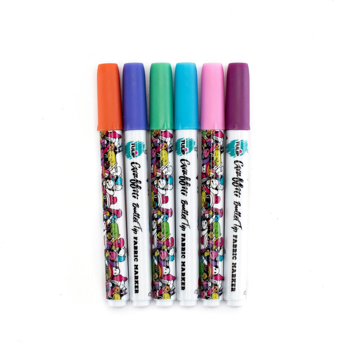 Tulip • Textilmarker Graffiti Brights 6 Stk.
