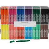 Colortime Großpackung mit 12x24 farbigen Jumbo-Markern