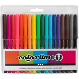 Colortime-Marker, Strichstärke 2 mm, verschiedene Farben, 18 Stück, 1 Box