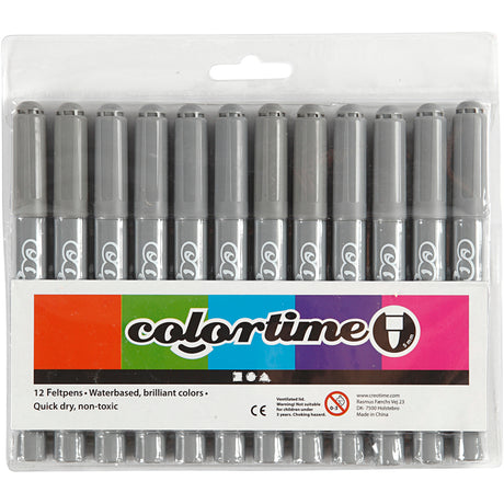 Kreativunternehmen https: www.cchobby.nl colortime-pens-line-thickness-5-mm-gray-12-piece-1-box