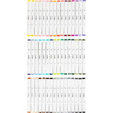 Creativ Company Zeichenstift, Strichstärke 1+8 mm, Standardfarben, 48 Stück 1 Box