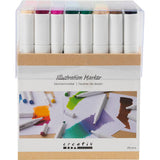 Creativ Company Zeichenstift, Strichstärke 1+8 mm, Standardfarben, 48 Stück 1 Box