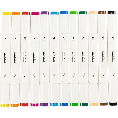 Creativ Company Drawing Pen Standard Colors, 12st.