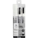Creativ Company Chalkstifts White, 3st.