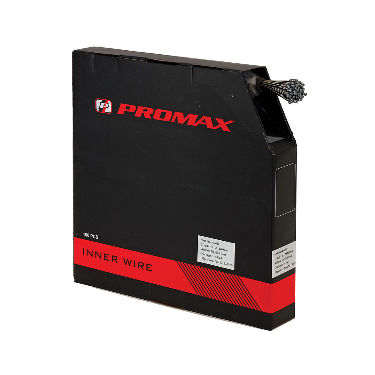 Pro Max Box Innenkabelgetriebe 2200 mm ø1,1 mm Edelstahl pro 100 Stück