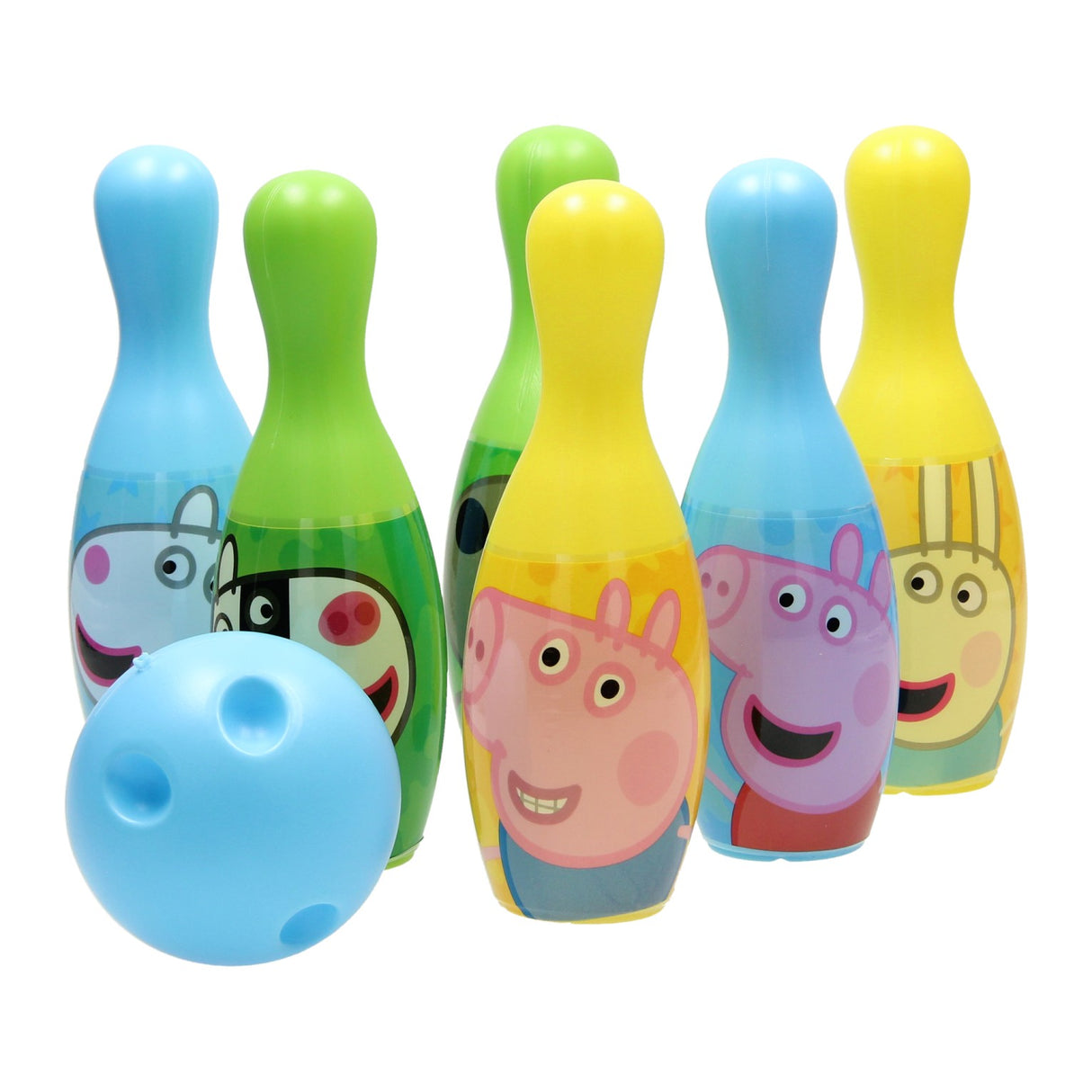 Sambro bowlingset peppa pig, 7dlg.