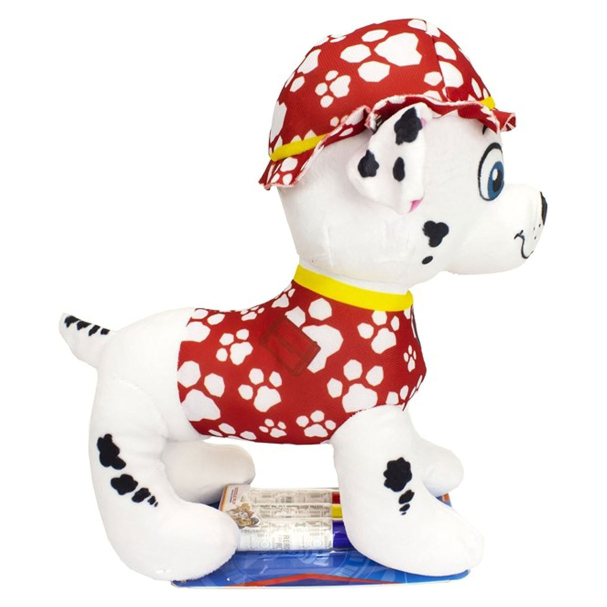 Paw Patrol Colore coccolone giocattolo con pennarelli - Marshall