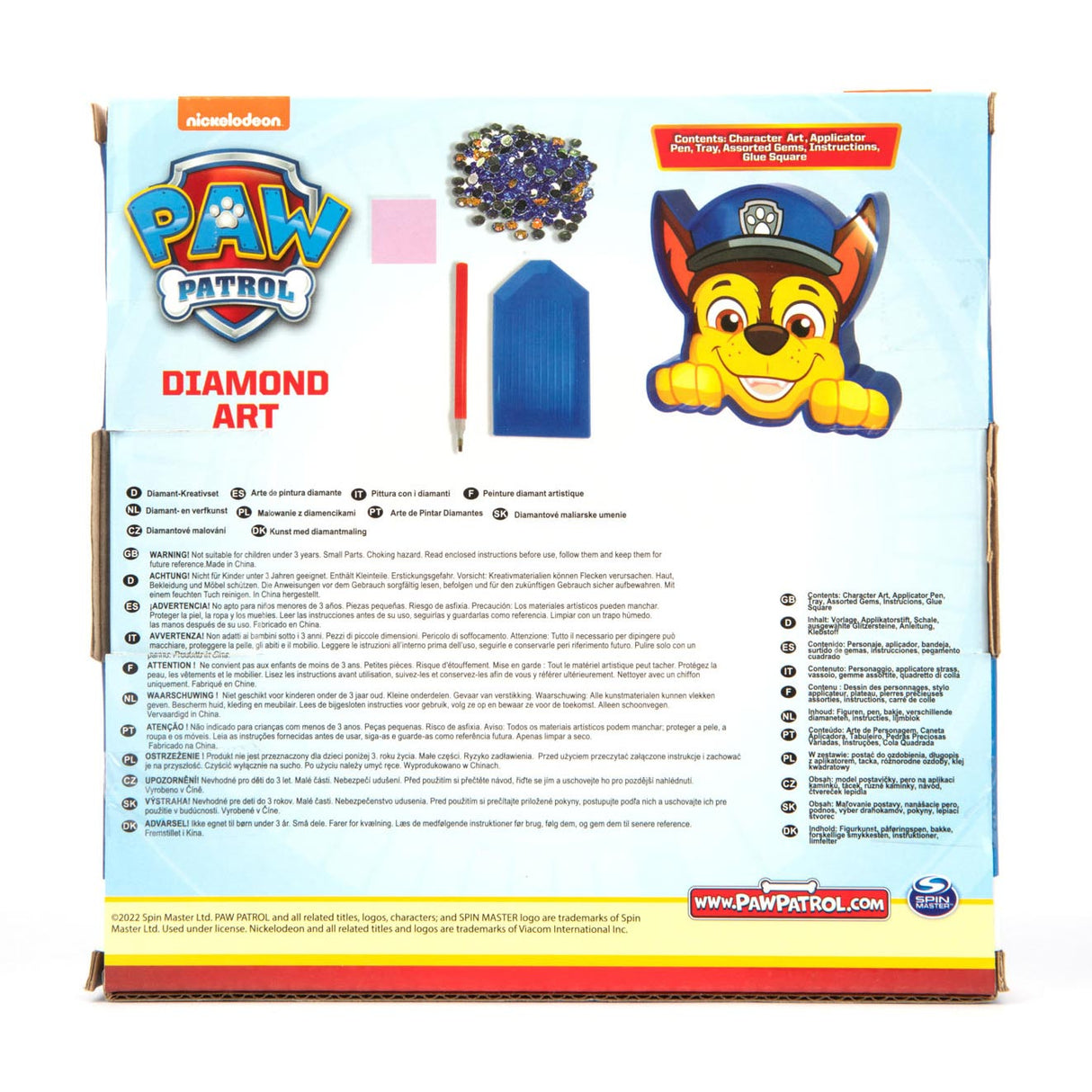 Sambro Paw Patrol Diamantmalerei-Kunst – Verfolgungsjagd