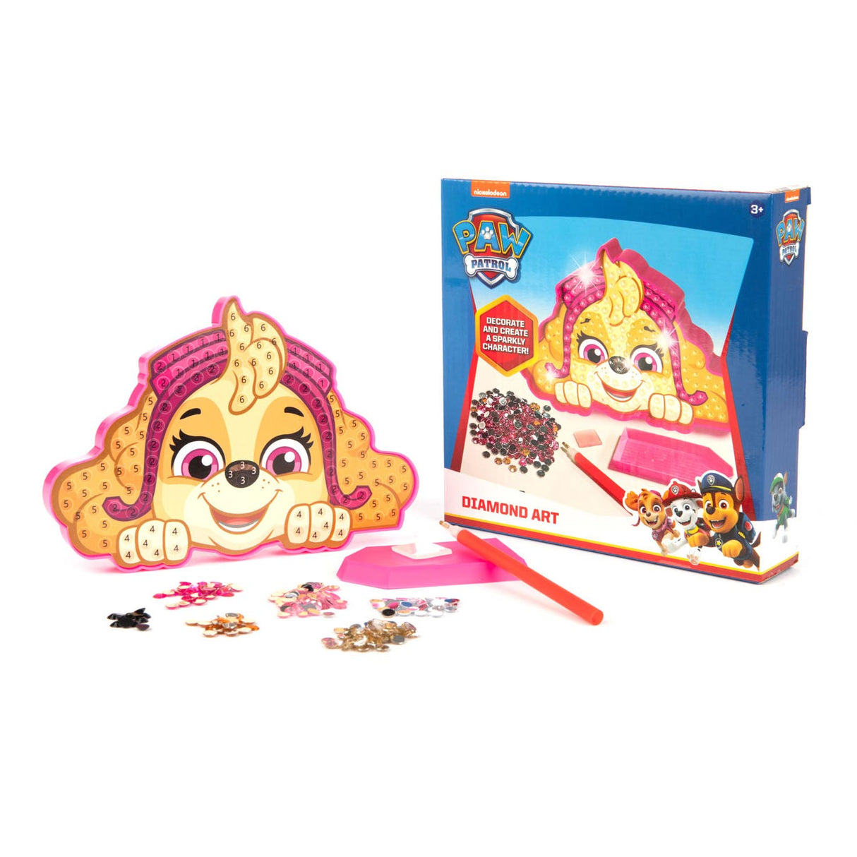 Sambro Diamantmalerei-Bastelset Paw Patrol Skye – kreatives Spielzeug.