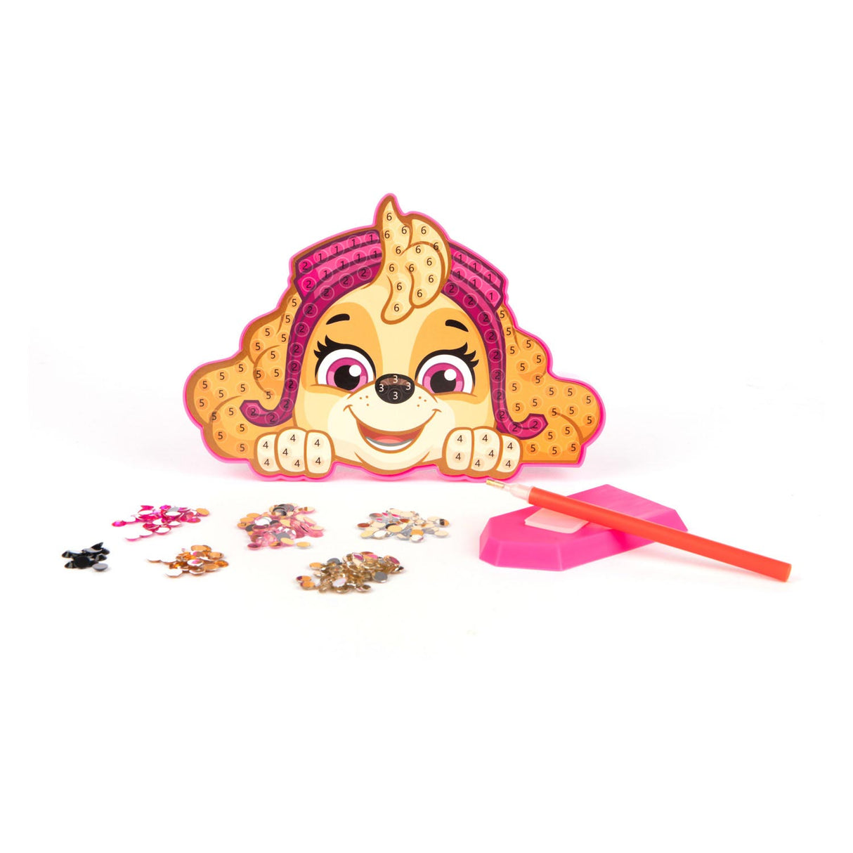 Sambro Diamantmalerei-Bastelset Paw Patrol Skye – kreatives Spielzeug.
