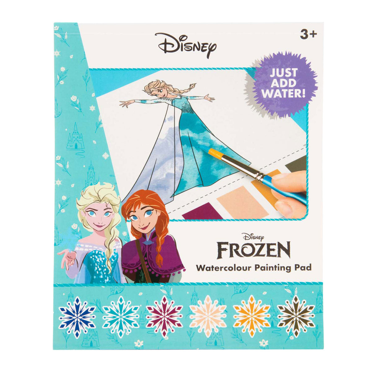 Sambro disney frozen kleuren met water kleurblok, 27dlg.