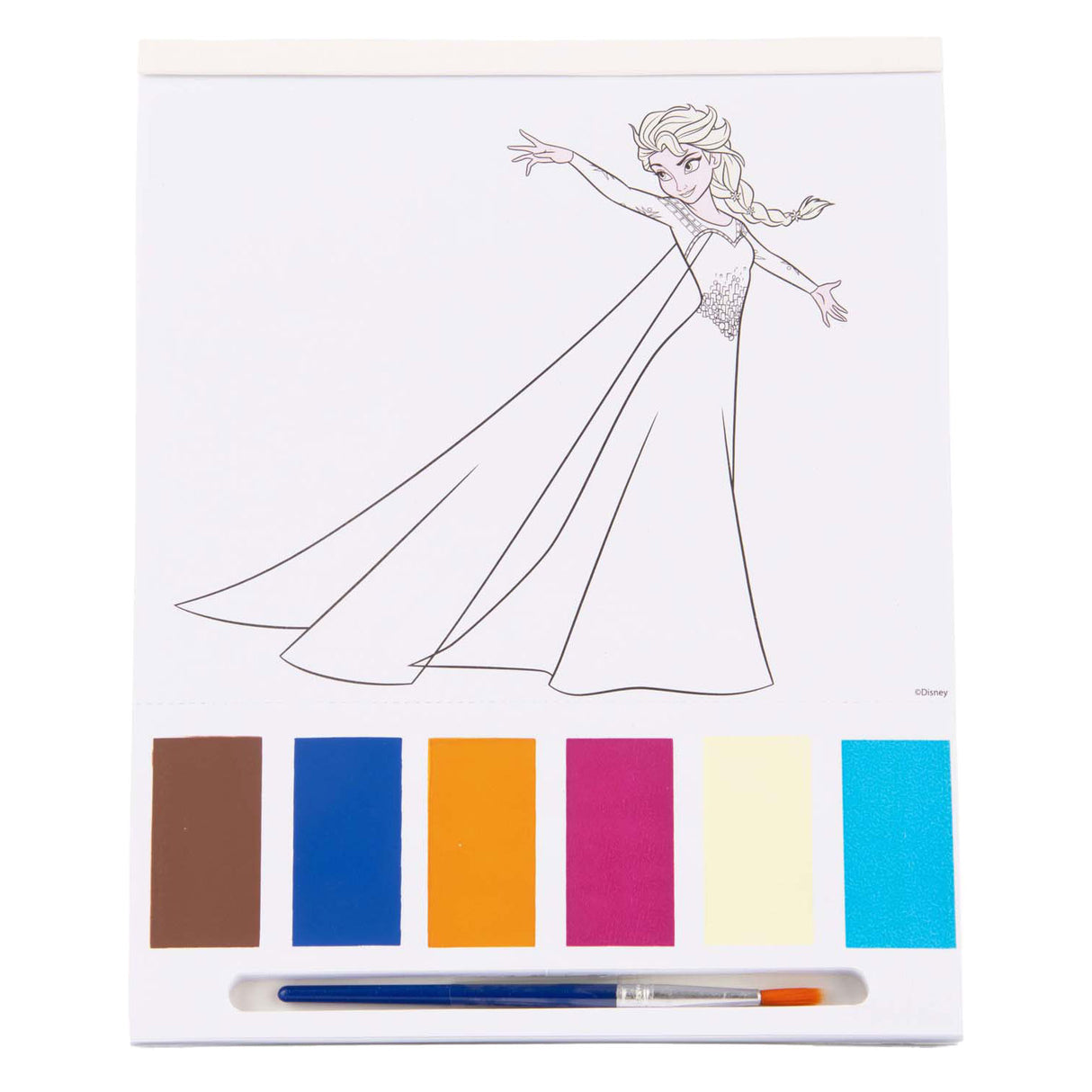 Sambro Disney gefrorene Farben mit Wasserfarbenblock, 27-tlg.