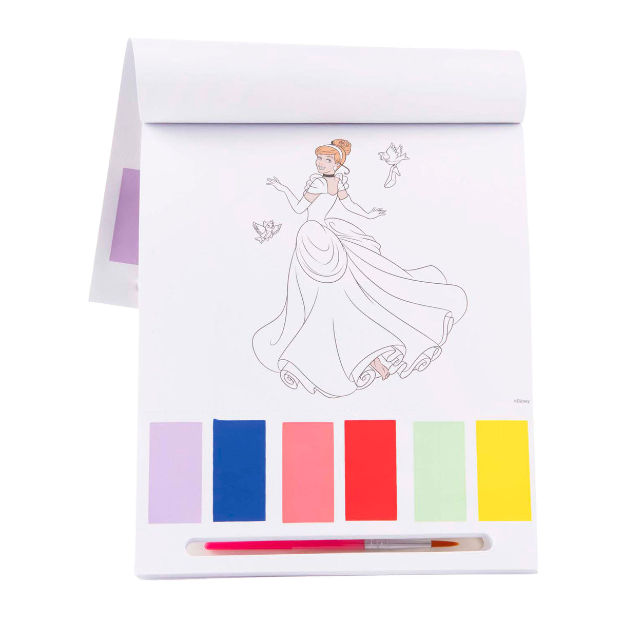 Sambro Disney Princess Colors con bloque de color de agua, 27dlg.